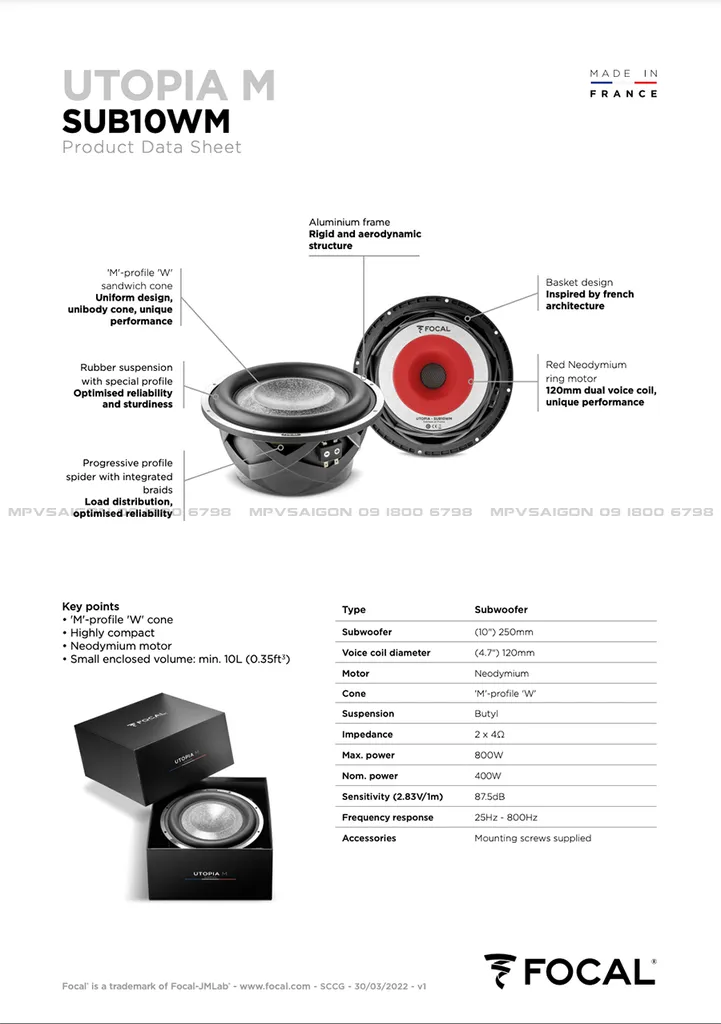 Focal Utopia M 10WM
