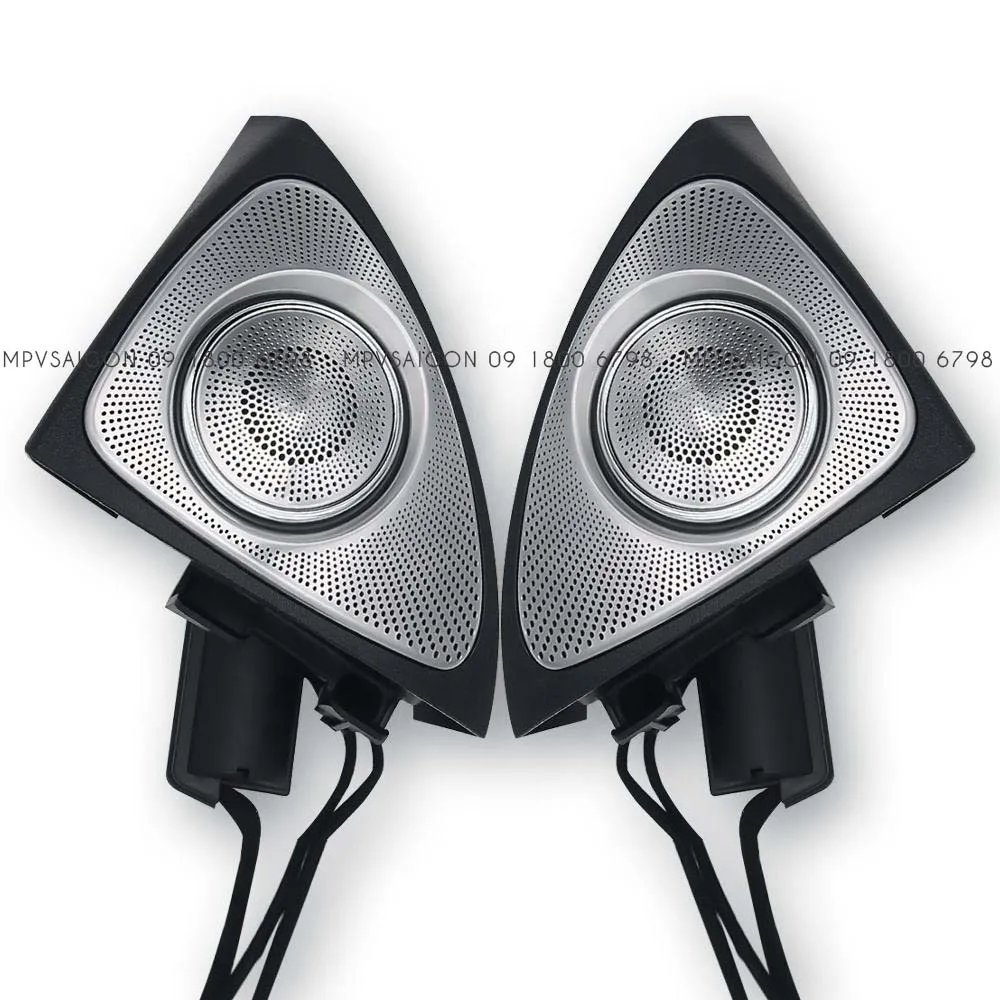 Loa Xoay 3D Burmester Led 64 Màu Cột A cho xe Mercedes-Benz C-Class, GLC-Class, E-Class, S-Class