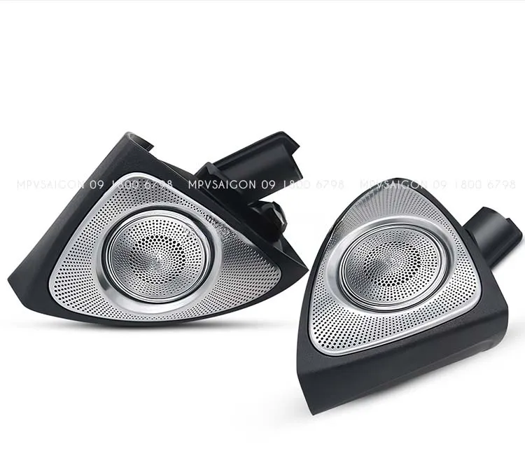 Loa Xoay 3D Burmester Led 64 Màu Cột A cho xe Mercedes-Benz C-Class, GLC-Class, E-Class, S-Class