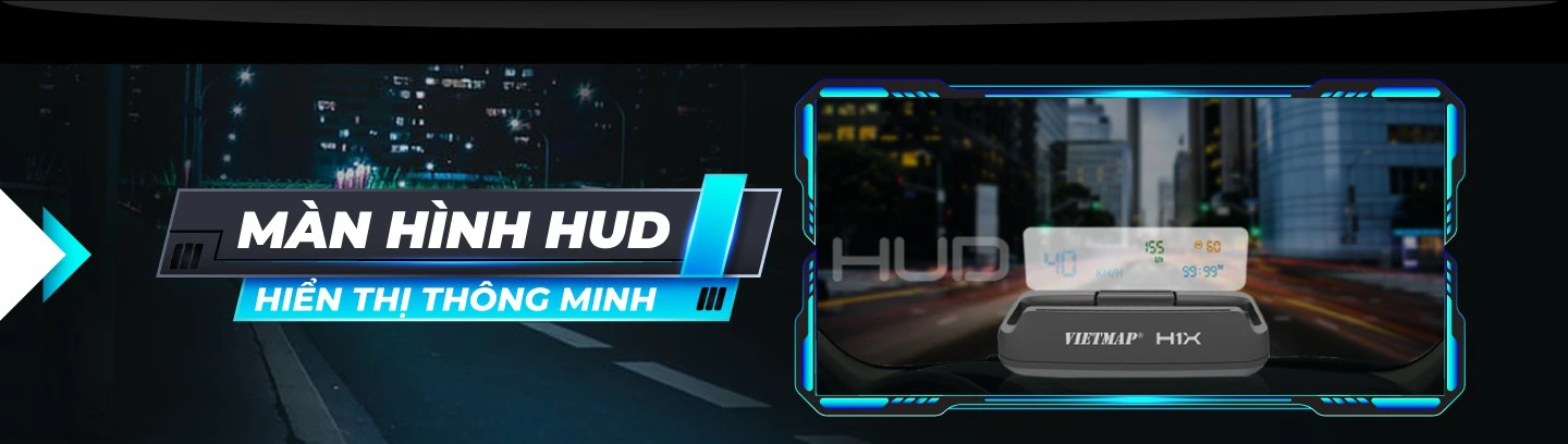 Màn hình HUD VIETMAP H1X