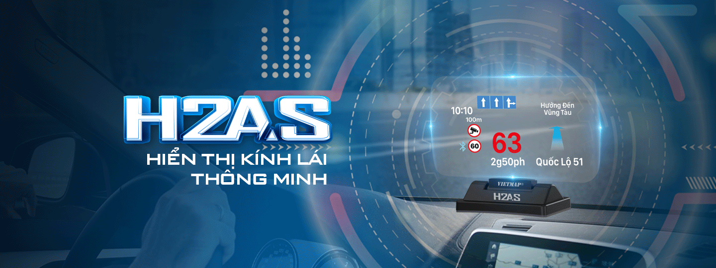 Màn hình HUD VIETMAP H2AS