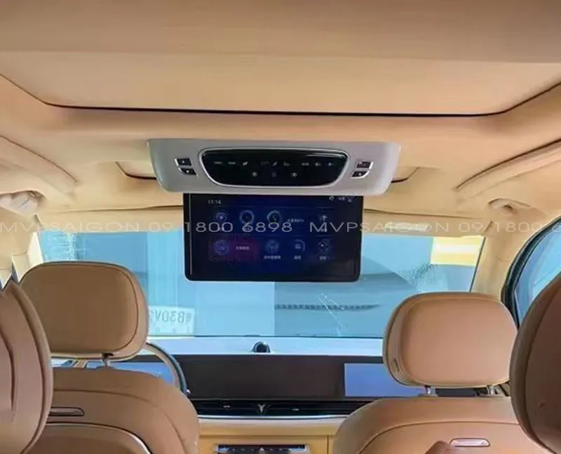 Màn hình TV trần Android xe Hyundai Custin