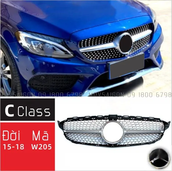 Mặt ca lăng Mercedes Benz C- class C180 C200 C300 W205 W206