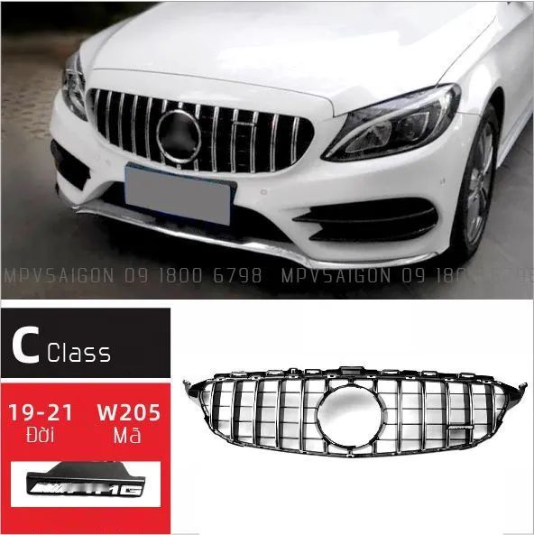 Mặt ca lăng Mercedes Benz C- class C180 C200 C300 W205 W206