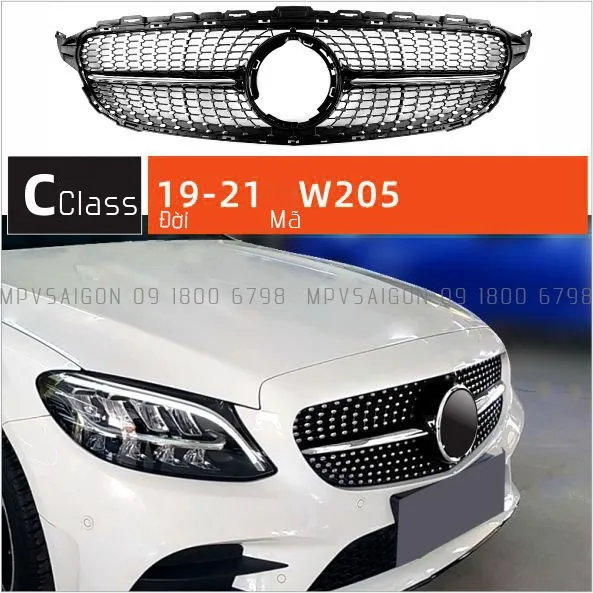 Mặt ca lăng Mercedes Benz C- class C180 C200 C300 W205 W206