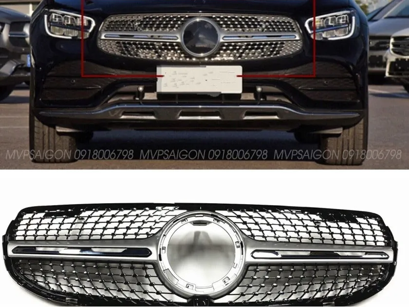 Mặt Calang GT AMG Mercedes-Benz X253 GLC200 - GLC250 - GLC300 (2016 - 2023)