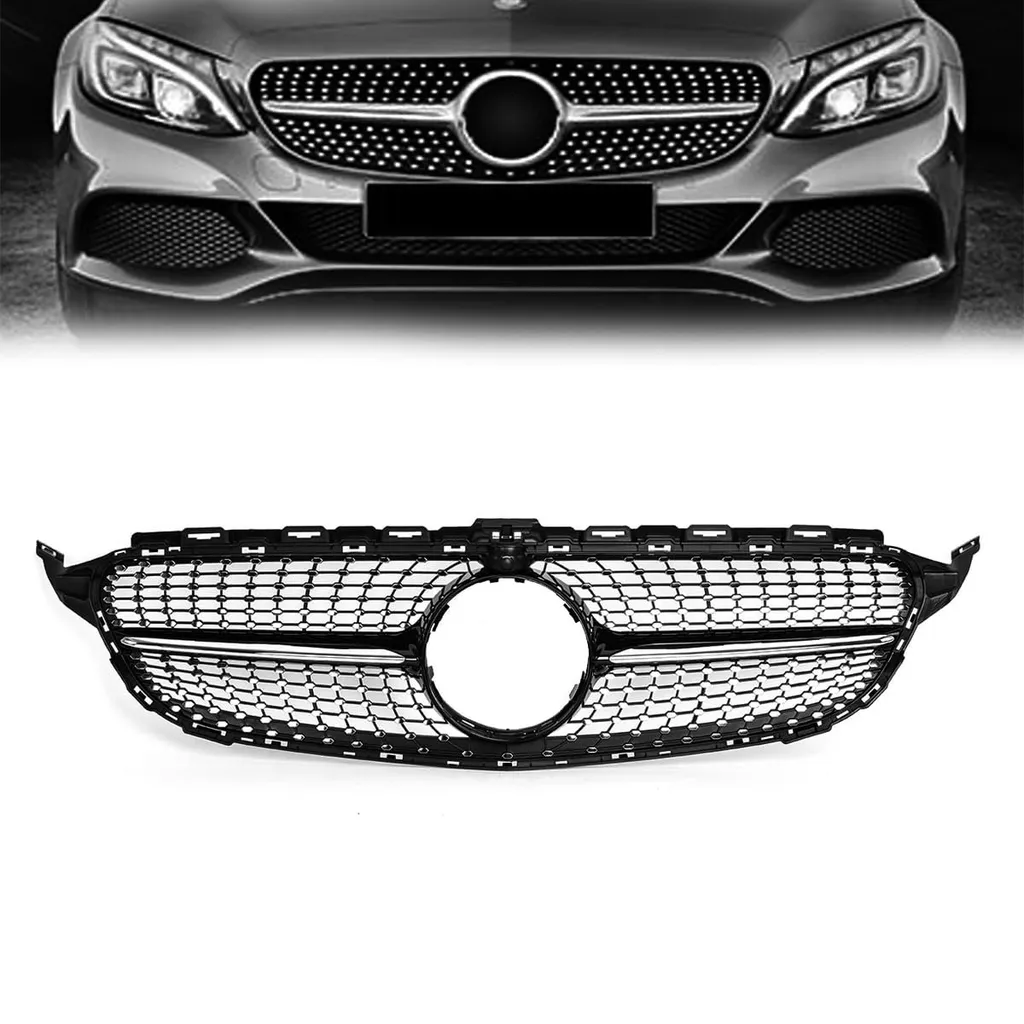 Mặt Calang Kim Cương Sao Rơi Cho Xe Mercedes Benz C Class W205