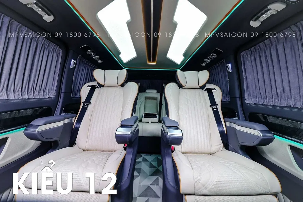Mẫu đèn trần cho Mercedes Benz V250