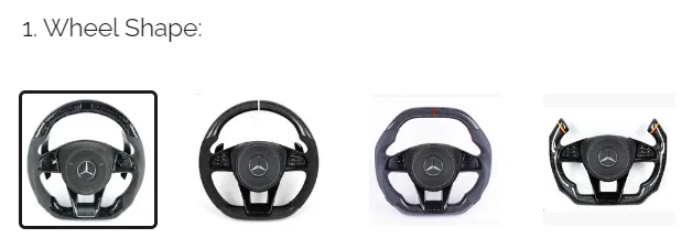 May da - Bọc da vô lăng xe Mercedes Benz