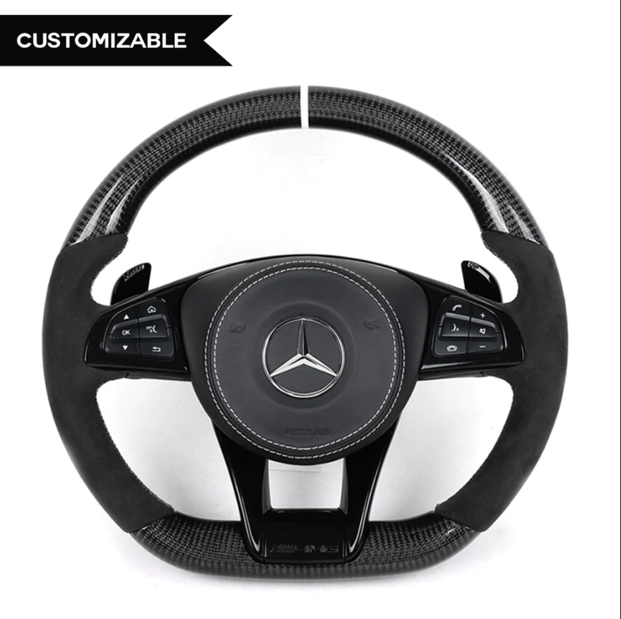 May da - Bọc da vô lăng xe Mercedes Benz