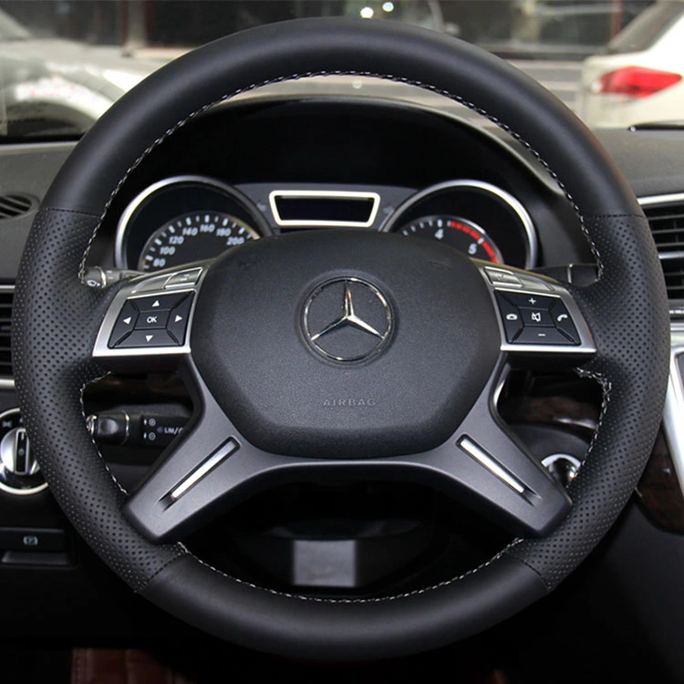 May da - Bọc da vô lăng xe Mercedes Benz