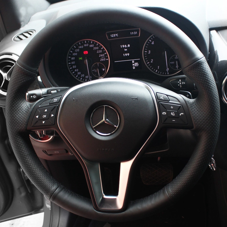May da - Bọc da vô lăng xe Mercedes Benz
