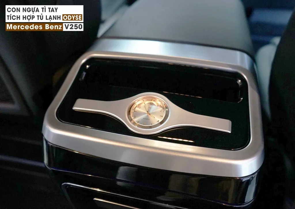 MERCEDES BENZ V250 – BROCHURE CON NGỰA TÌ TAY TÍCH HỢP TỦ LẠNH MẪU ODYSE