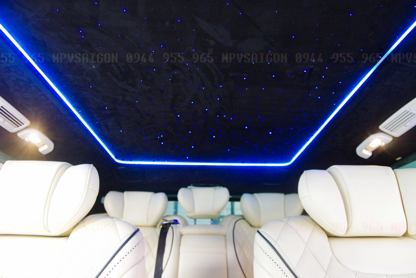 Mercedes Benz V250 độ nội thất thương gia