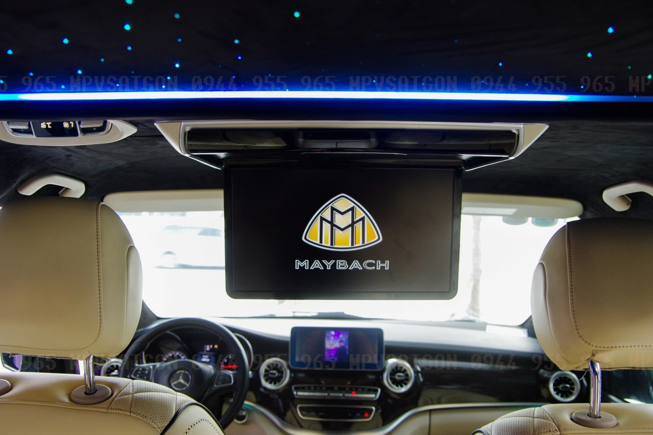 Mercedes Benz V250 độ nội thất thương gia