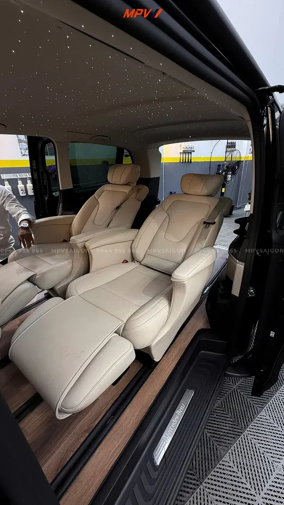 MERCEDES BENZ V300 AVANTGARDE NÂNG CẤP GHẾ BẢN AMG