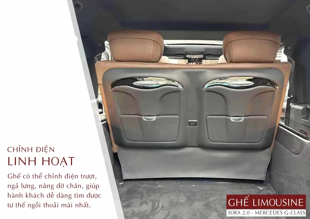 Mercedes G-Class - Brochure ghế limousine Sora 2.0