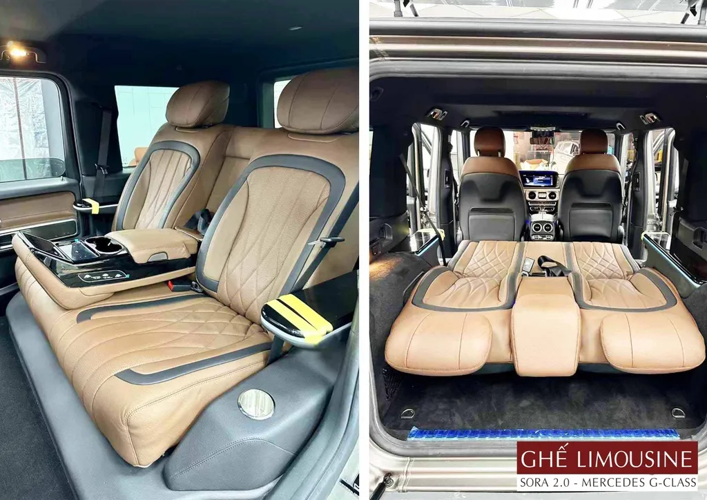 Mercedes G-Class - Brochure ghế limousine Sora 2.0