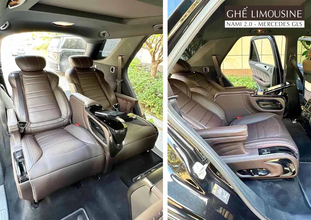 Mercedes GLS - Brochure ghế limousine Nami 2.0