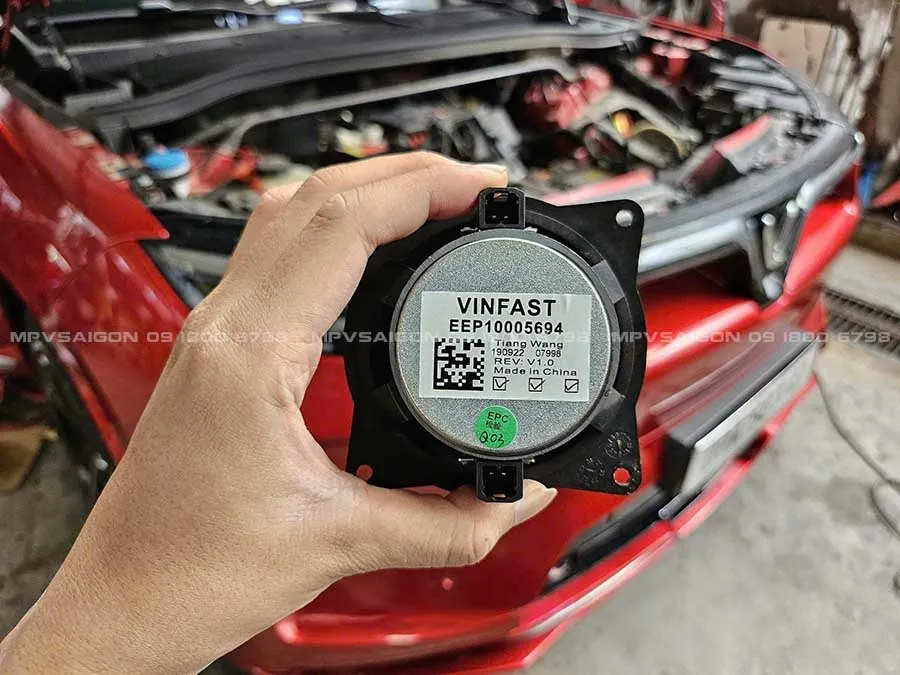 Nâng cấp âm thanh cho Vinfast VF9 với hệ thống Quartorigo nhập khẩu Ý