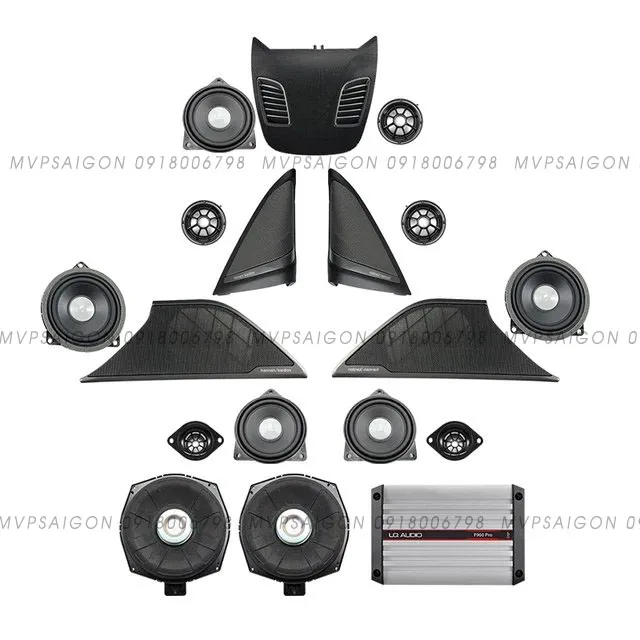 Nâng cấp bộ 5 loa ốp cửa Treble Tweeter điều khiến trung tâm BMW G30 G31