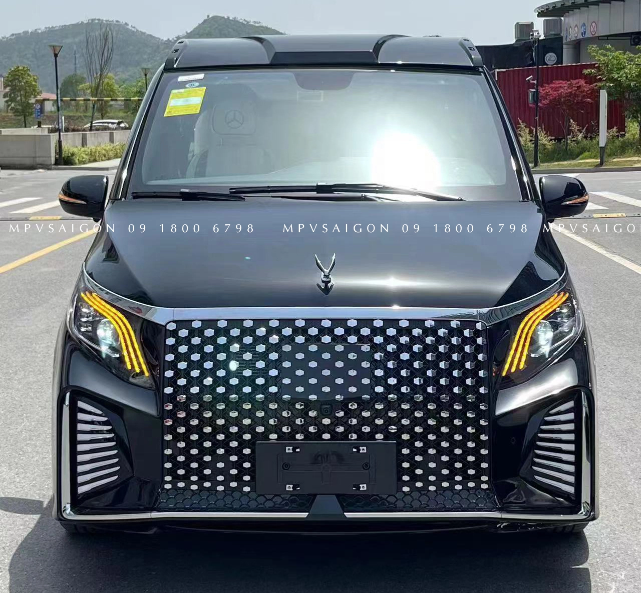 Nâng cấp body kit MERCEDES BENZ V250 bản 2024 - mẫu Starry