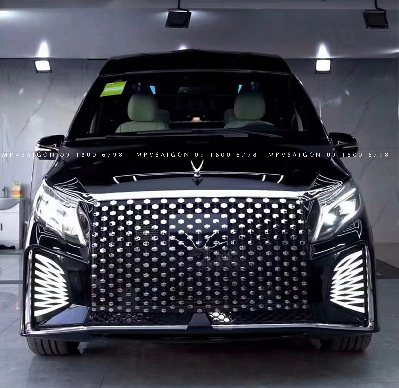 Nâng cấp body kit MERCEDES BENZ V250 bản 2024 - mẫu Starry