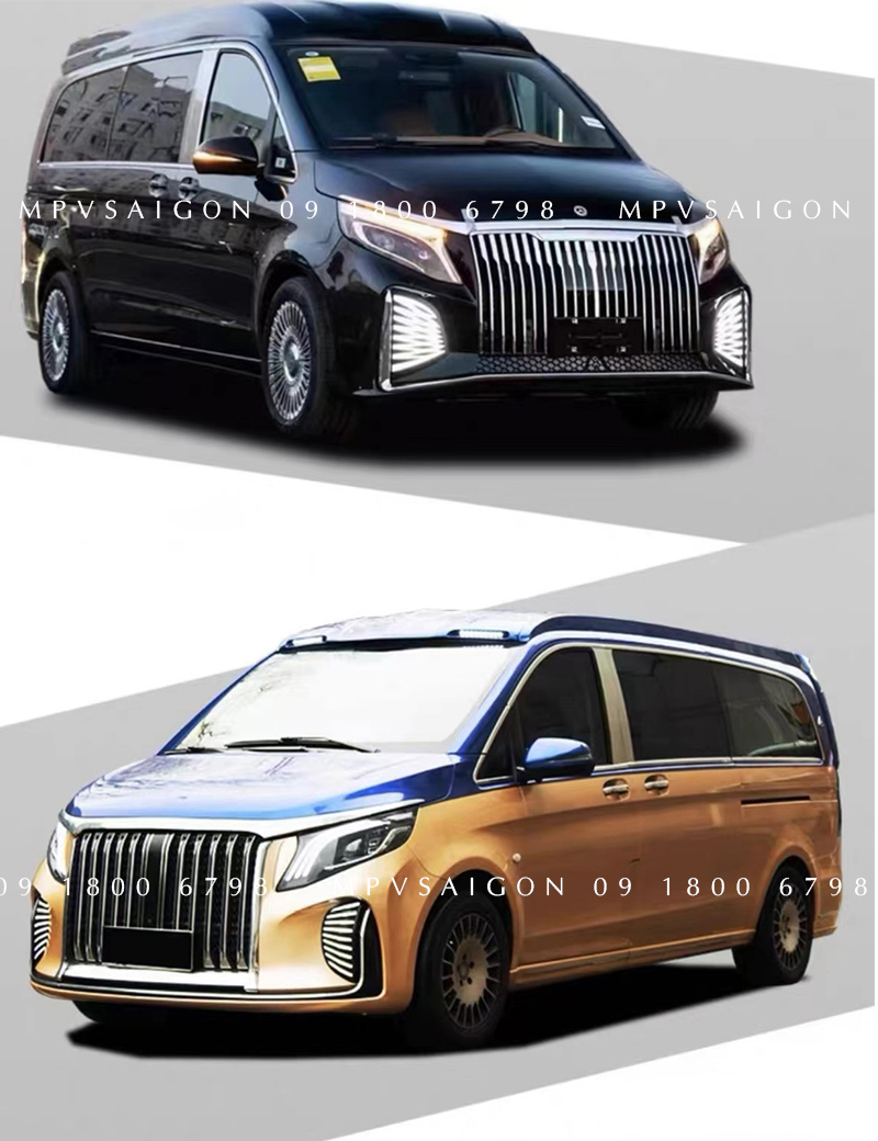 Nâng cấp body kit MERCEDES BENZ V250 bản 2024 - mẫu Starry
