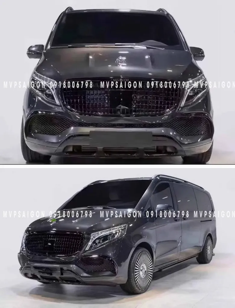 Nâng cấp Body Kit Black Warrior Edition dành riêng Benz V260