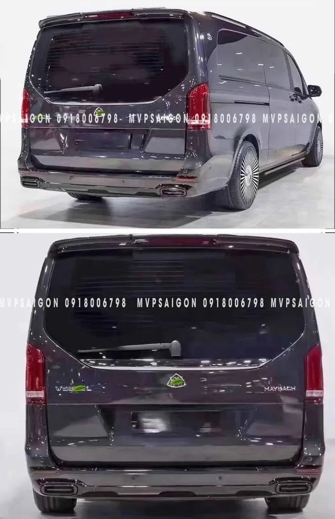 Nâng cấp Body Kit Black Warrior Edition dành riêng Benz V260