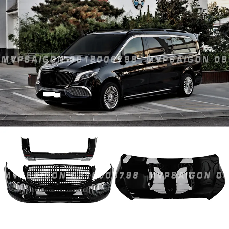 Nâng cấp body kit Mercedes Benz V250 2024 mẫu mới nhất