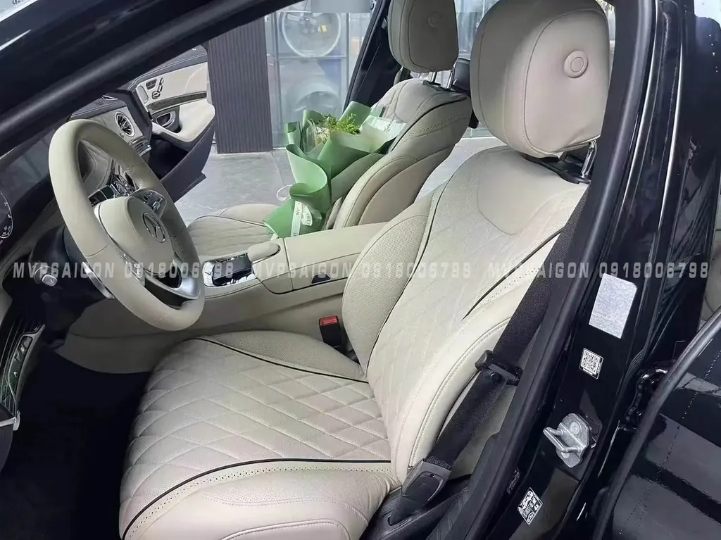 Nâng cấp con ngựa giữa Benz S400 S450 W222 5 chỗ thành 4 chỗ