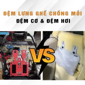 Nâng cấp đệm lưng ghế chống mỏi