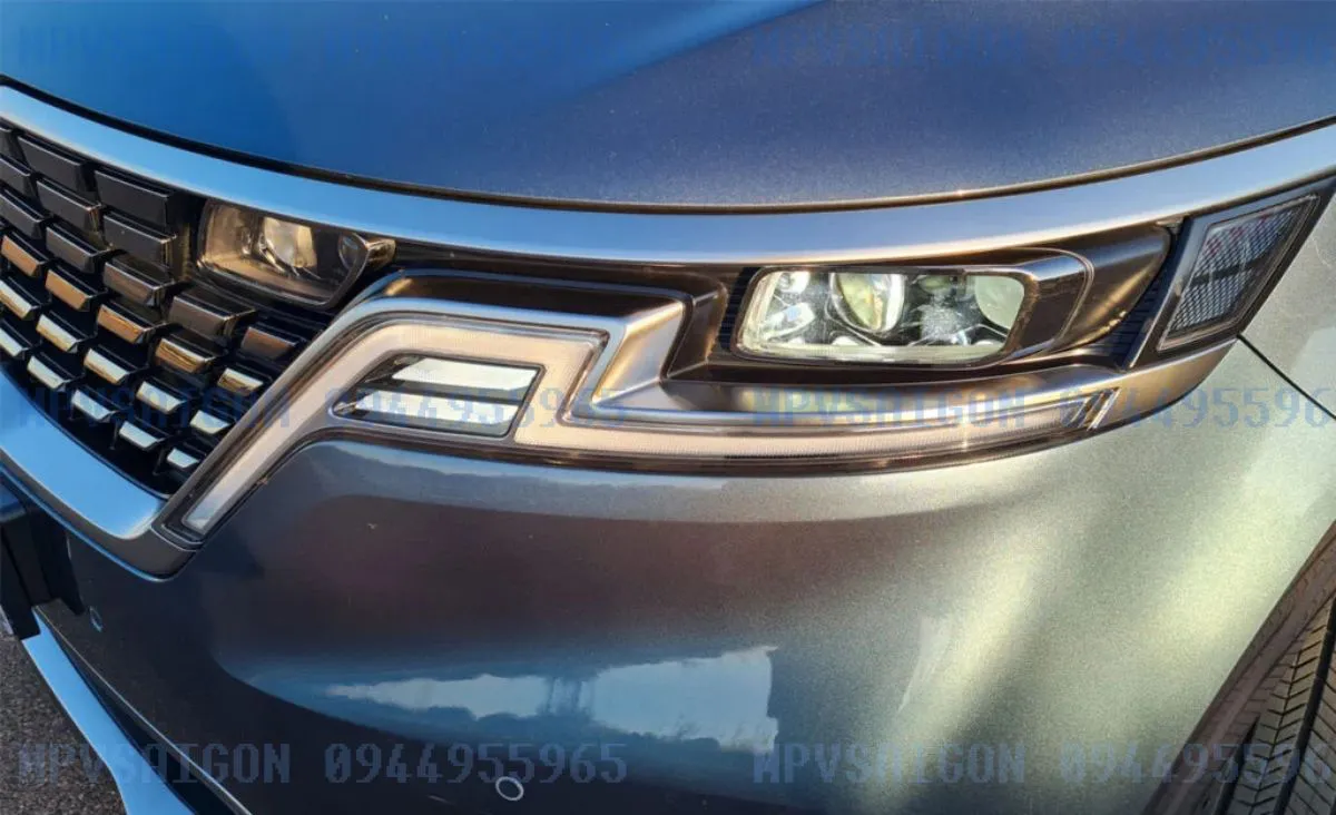Nâng cấp Đèn Kia Carnival 2024 2025 Tăng sáng Hiệu Quả, Chuẩn Zin