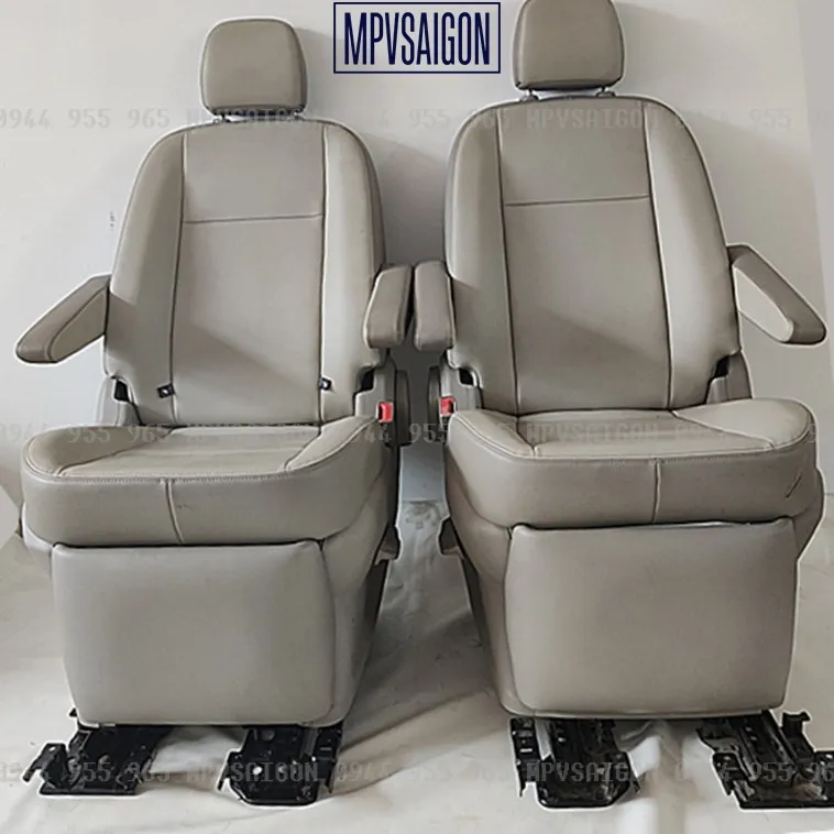 Nâng cấp - độ gác chân nâng chân ghế Ford Tourneo