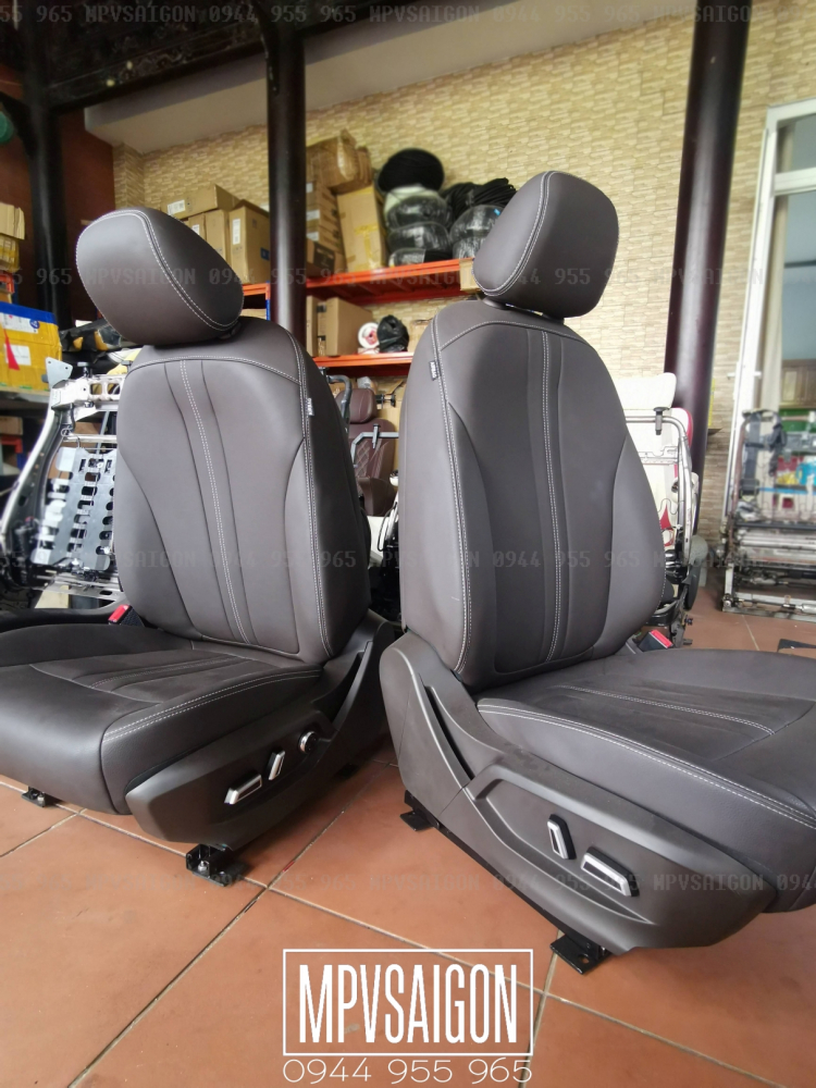 Nâng cấp - Độ ghế chỉnh điện vinfast Lux SA