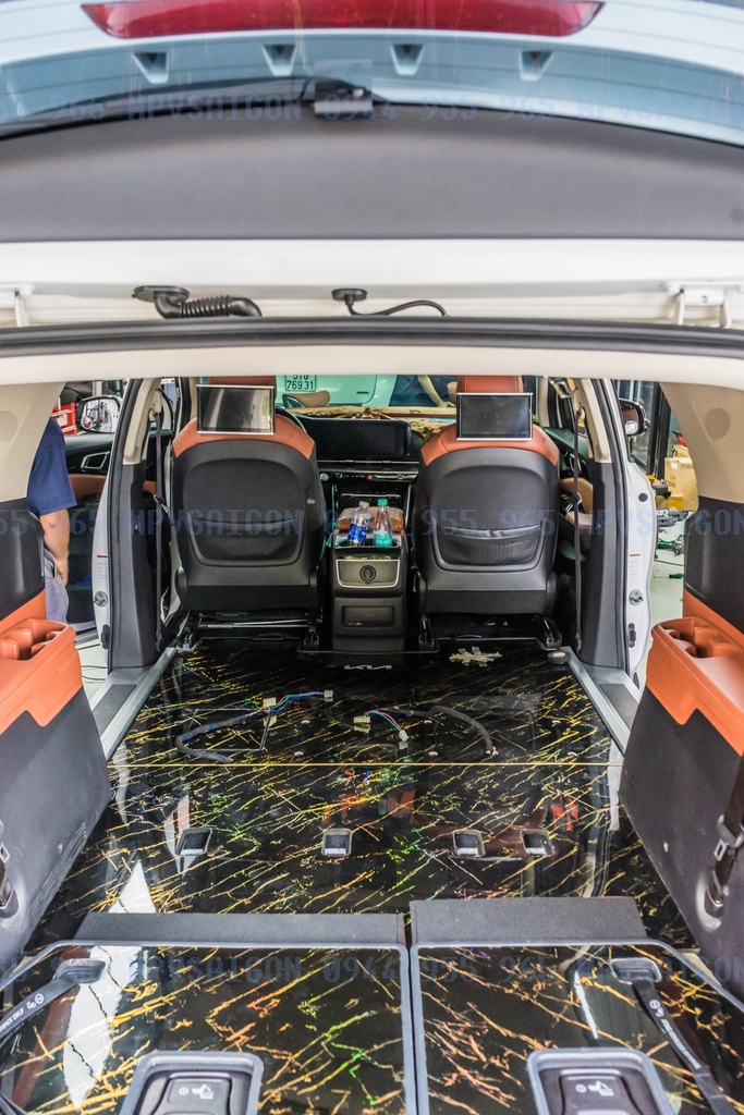 Nâng cấp - độ ghế Limousine thương gia Kia Carnival 2024 mới nhất