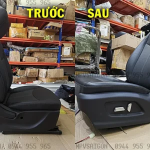 Nâng cấp ghế chỉnh điện trượt tới lui - Ghế Vinfast Lux A- Lux SA