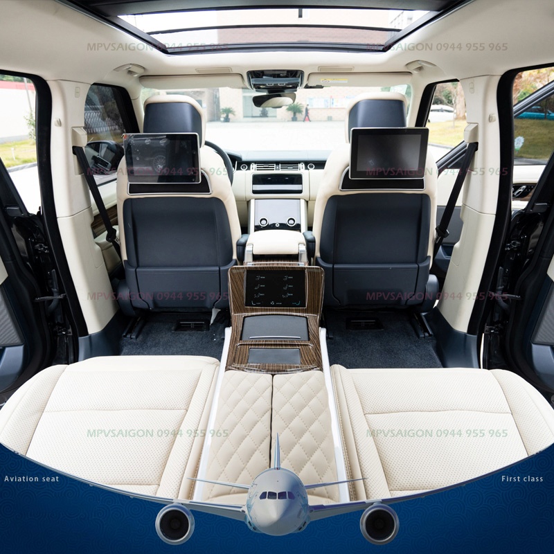 Nâng cấp ghế Limousine Lexus LX570 - ghế thương gia MBS