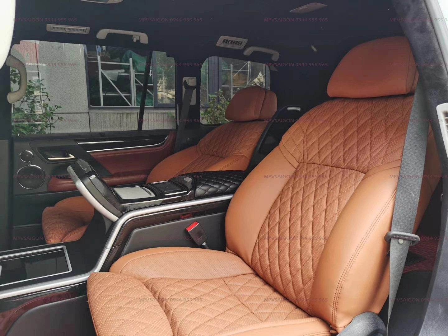 Nâng cấp ghế mẫu MBS ghế tài ghế trước Land Cruiser Lexus LX570: báo giá mới nhất