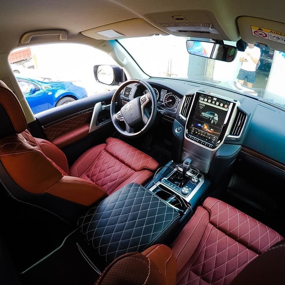 Nâng cấp ghế mẫu MBS ghế tài ghế trước Land Cruiser Lexus LX570: báo giá mới nhất