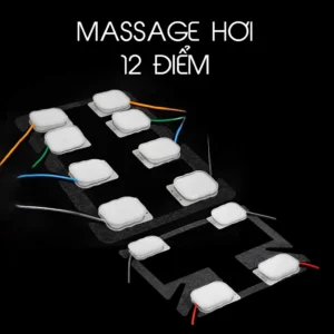 Nâng cấp hệ thống massage bóng hơi túi khí 12 điểm ghế xe ô tô