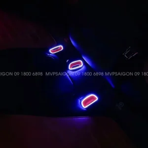 Nâng cấp LED cổng dây đai an toàn Benz C200 C260 C300 GLC 2022 2023 mới nhất 2026