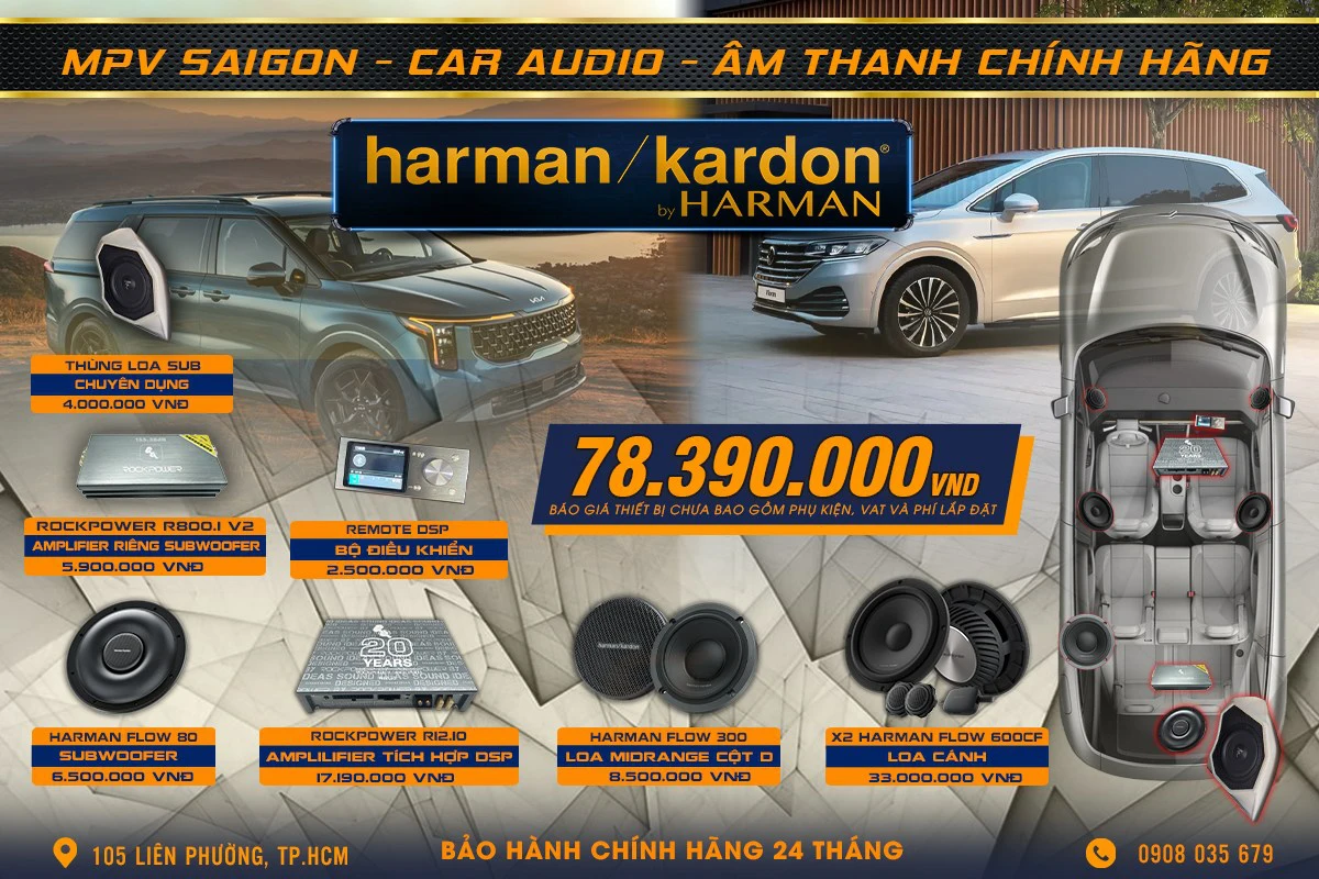 Loa Harman Kardon Cho Volkswagen Viloran: Nâng Cấp Âm Thanh Toàn Diện