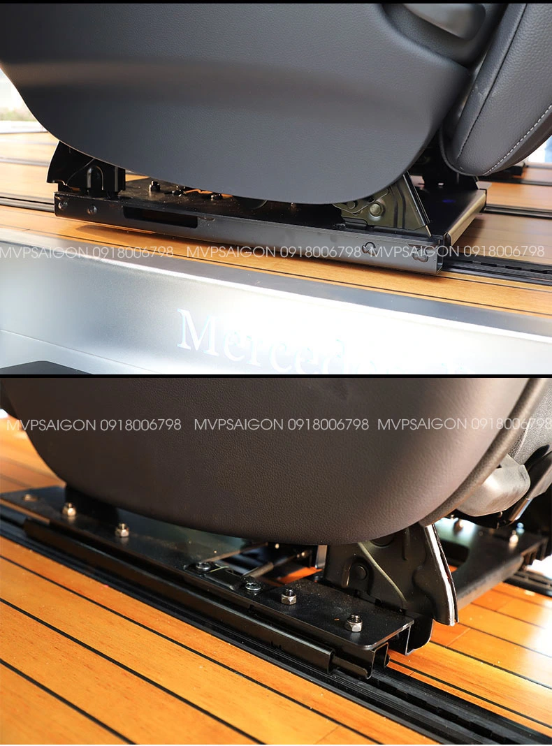 Nâng cấp trượt điện ghế Mercedes Benz V250