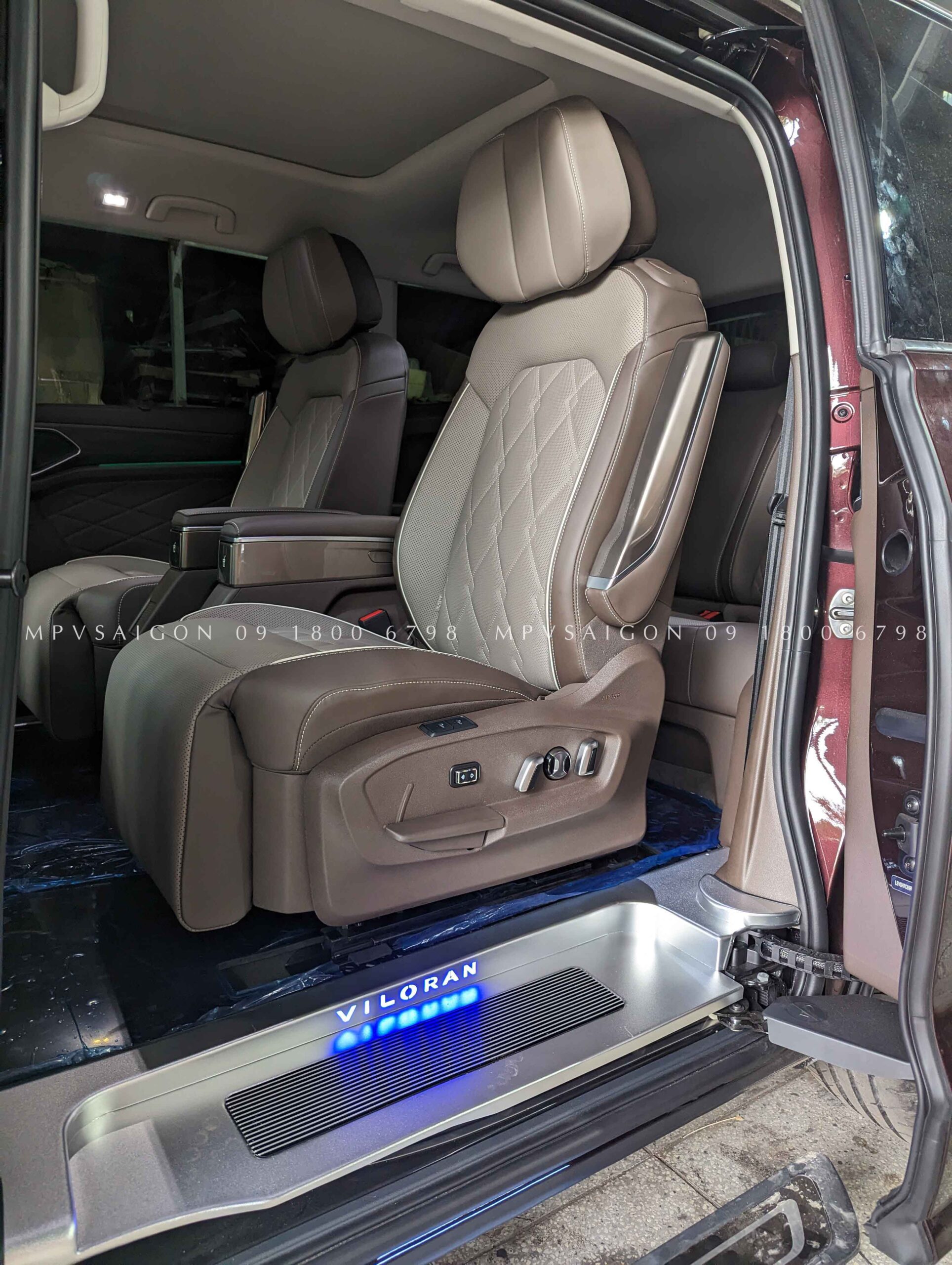Nâng cấp xoay ghế và trượt điện tự động VILORAN
