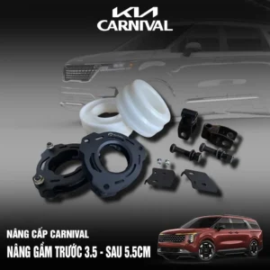Nâng Gầm Kia Carnival 2026 - Nâng cao trước 3.5cm / sau 5.5cm ( Dịch vụ)