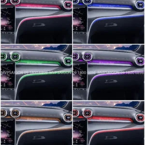 Nẹp trang trí taplo dashboard có LED bản Benz AMG dành cho Benz C200 C300 2025