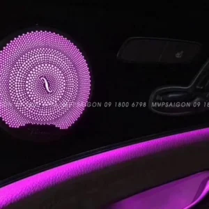 Ốp Loa Burmester Led 64 Màu Cho Xe Mercedes-Benz C-Class, GLC-Class, E-Class