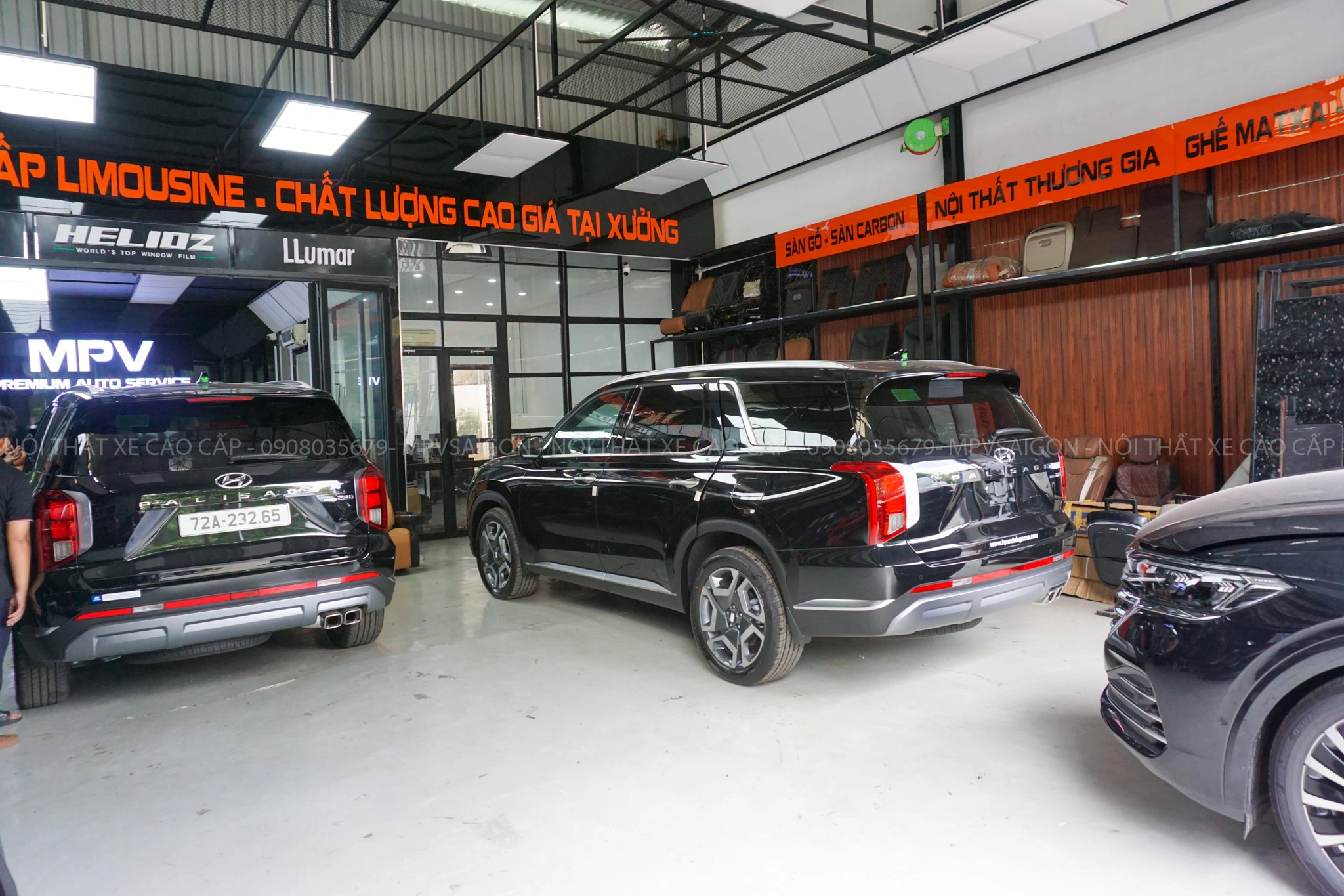 Cách âm chống ồn Hyundai Palisade bằng vật liệu cách âm DrArtex